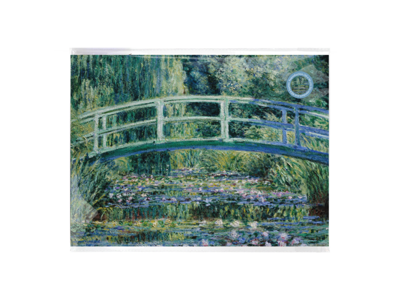 Affiche A3, Monet, pont japonais