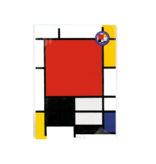 Reproducción A4, Composición, Mondrian