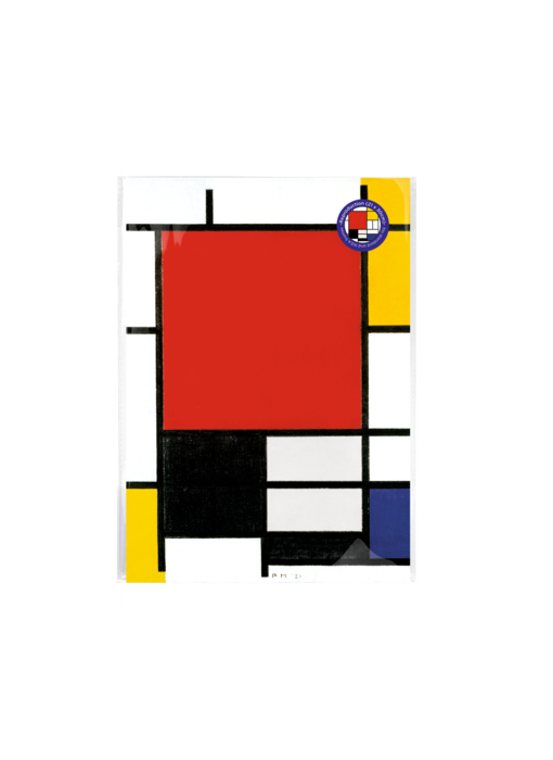 Mini  Poster A4, Compositie, Mondriaan