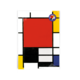 Reproduktion A4, Komposition, Mondrian