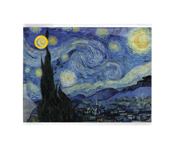 Mini  Poster A3,  Van Gogh, La noche estrellada