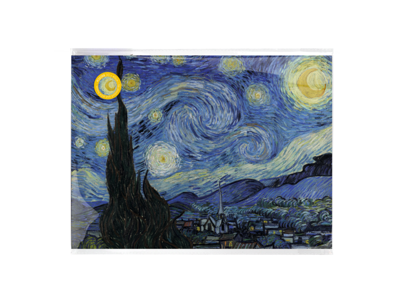 Mini  Poster A3,  Van Gogh, Starry Night