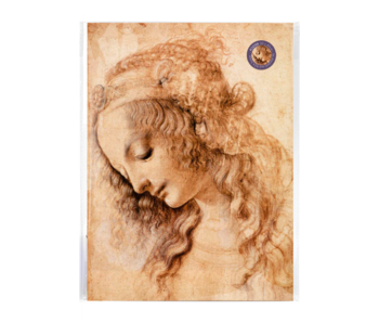 Mini  Poster A3, Da Vinci, Portrait of a Woman