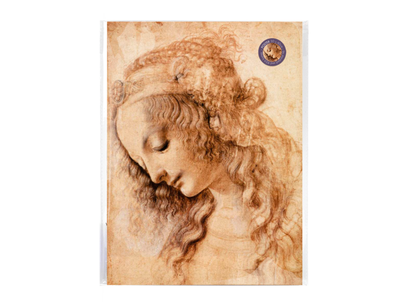 Mini  Poster A3,  Da Vinci, Portrait of a Woman
