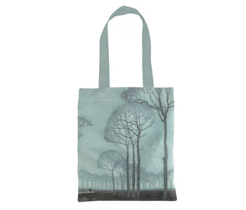 Bolsa de algodón Luxe, Jan Mankes, hilera de árboles