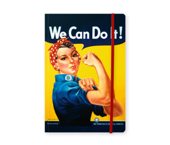 Carnet à couverture souple, A5, We can do it