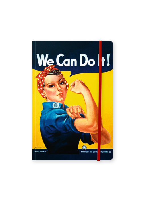 Carnet à couverture souple, A5, We can do it