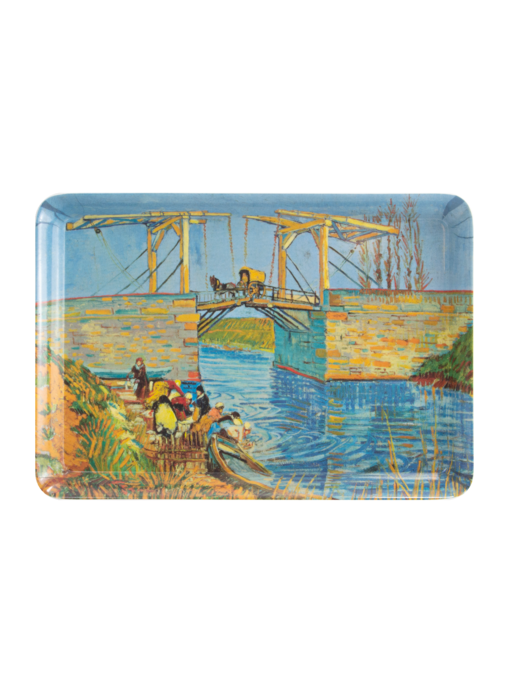 Bandeja de servicio mini, 21 x 14 cm, Van Gogh, Bridge at Arles