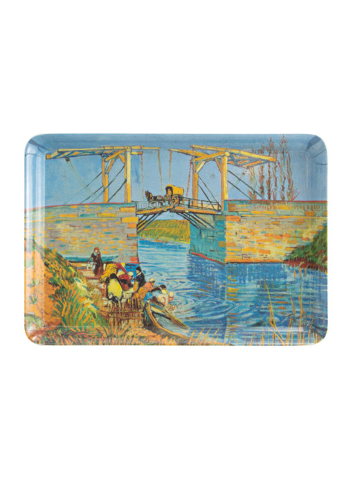 Serviertablett Mini, 21 x 14 cm, Van Gogh, Bridge at Arles