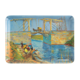 Serviertablett Mini, 21 x 14 cm, Van Gogh, Bridge at Arles
