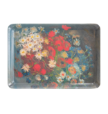 Serving Tray C Mini, 21 x 14 cm, Kröller-Müller, Van Gogh, Still life with meadow flowers and roses