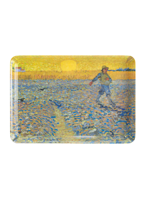 Plateau de service mini, 21 x 14 cm,  Van Gogh, Le Semeur