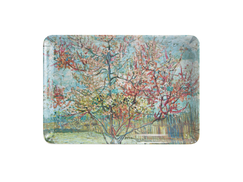 Serving Tray Mini, 21 x 14 cm, Kröller-Müller, Van Gogh, Pink peach trees (Souvenir)