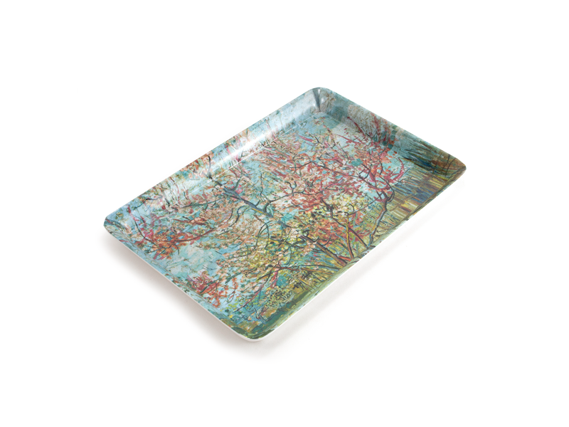 Serving Tray Mini, 21 x 14 cm, Kröller-Müller, Van Gogh, Pink peach trees (Souvenir)