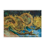 Fridge magnet XL, Kröller Müller,  Vincent van Gogh, Four sunflowers gone to seed