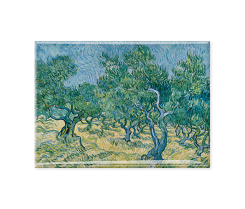 Magnet pour frigo XL, Van Gogh, Olive grove