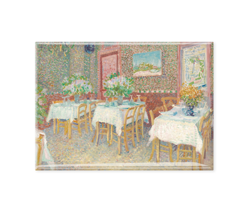 Fridge magnet XL, Van Gogh, Restaurant