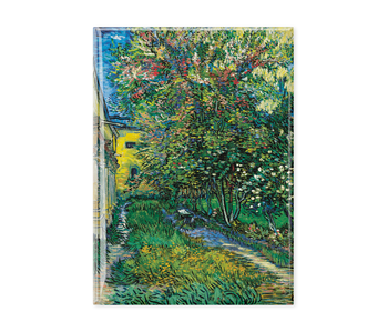 Imán de nevera XL, Van Gogh, El jardín del asilo de Saint-Rémy