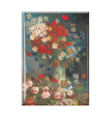 Magnet pour frigo XL, Kröller Müller,  Vincent van Gogh, Still life with meadow flowers and roses