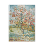 Imán de nevera XL, Kröller Müller,  Vincent van Gogh, Pink peach trees (Souvenir)