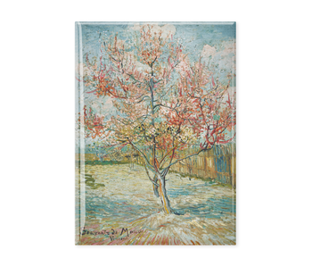 Kühlschrankmagnet XL, Van Gogh, Pink peach trees (Souvenir)