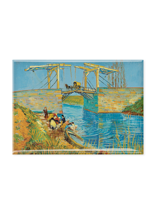 Koelkastmagneet XL, Van Gogh, Brug te Arles