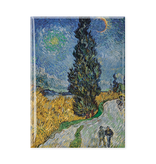 Fridge magnet XL, Kröller Müller,  Vincent van Gogh, Country road in Provence by night