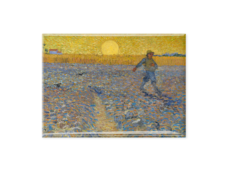 Imán de nevera XL, Kröller Müller,  Vincent van Gogh, el sembrador