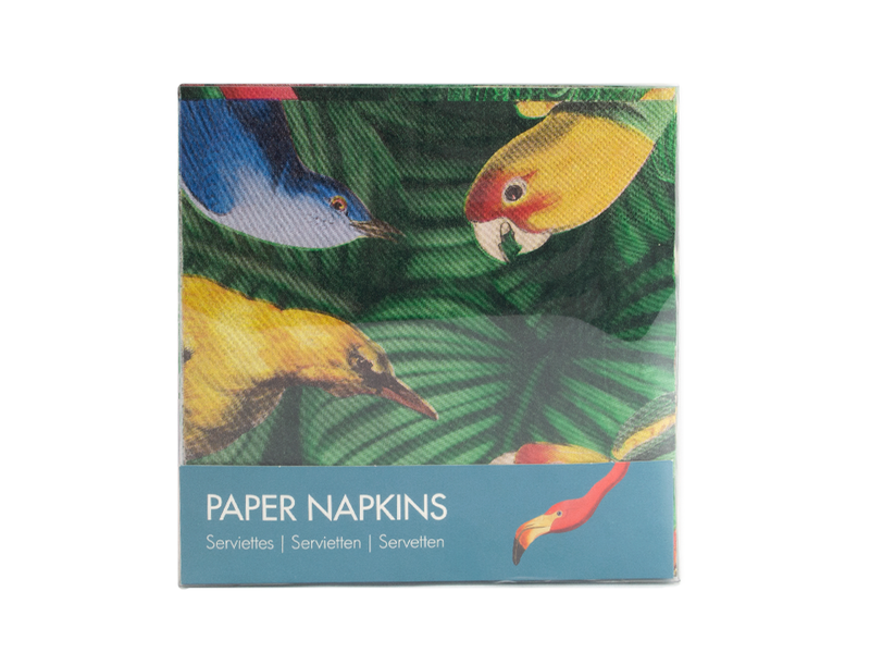 Paper Napkins, Bird life, Teylers Museum