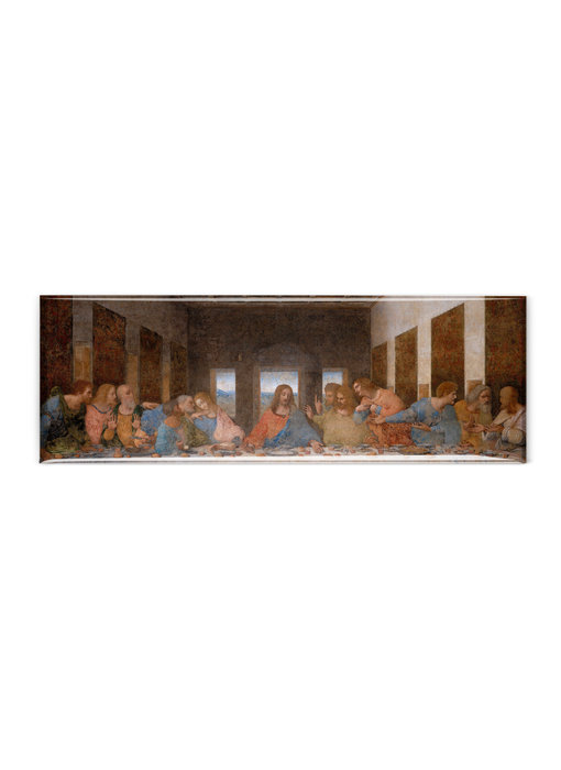 Kühlschrankmagnet panorama, Da Vinci, Das letzte Abendmahl