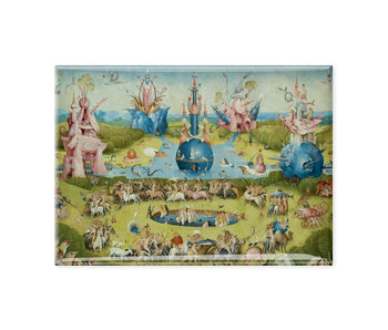 Kühlschrankmagnet, XL,  Jheronimus Bosch, Garten der irdischen Freuden