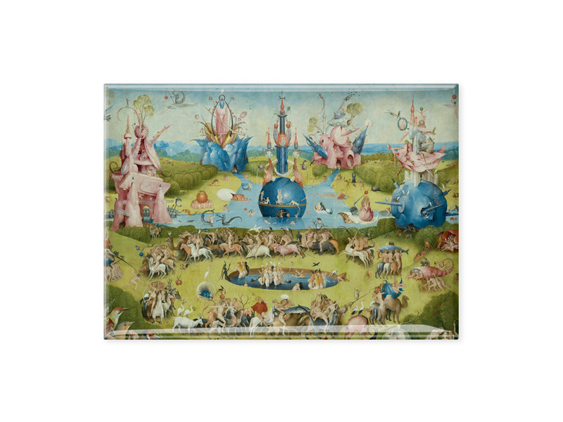 Imán de nevera, XL, Jheronimus Bosch, Jardín de las delicias