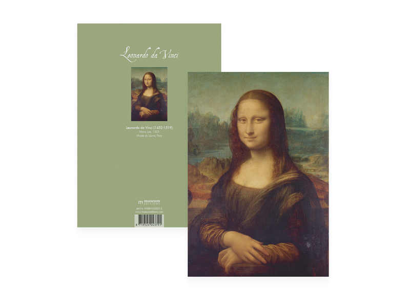 Écriture, A5,  Mona Lisa, Da vinci