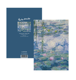 Écriture, A5,  Claude Monet:  Les Nymphéas