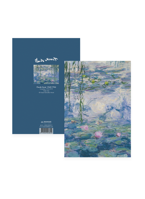 Exercise book , A5,   Claude Monet: Water lilies
