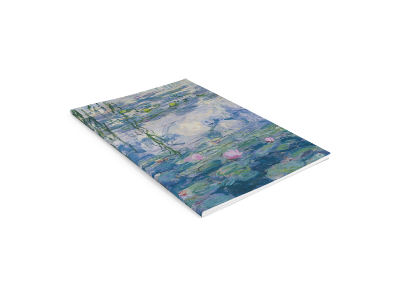 Exercise book , A5,   Claude Monet: Water lilies