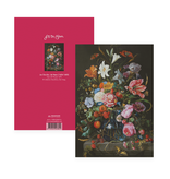 Exercise book , A5,  De Heem, Vase with flowers