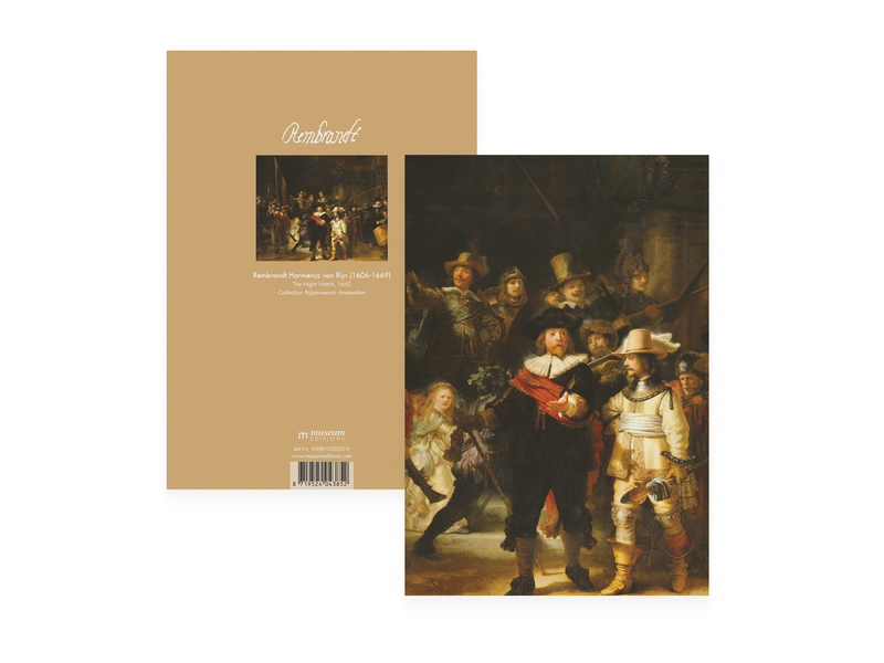 Schriftstelle, A5, Nachtwache, Rembrandt