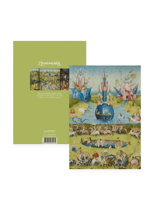 Libro de ejercicios, A5,  El jardín de las delicias, Jheronimus Bosch