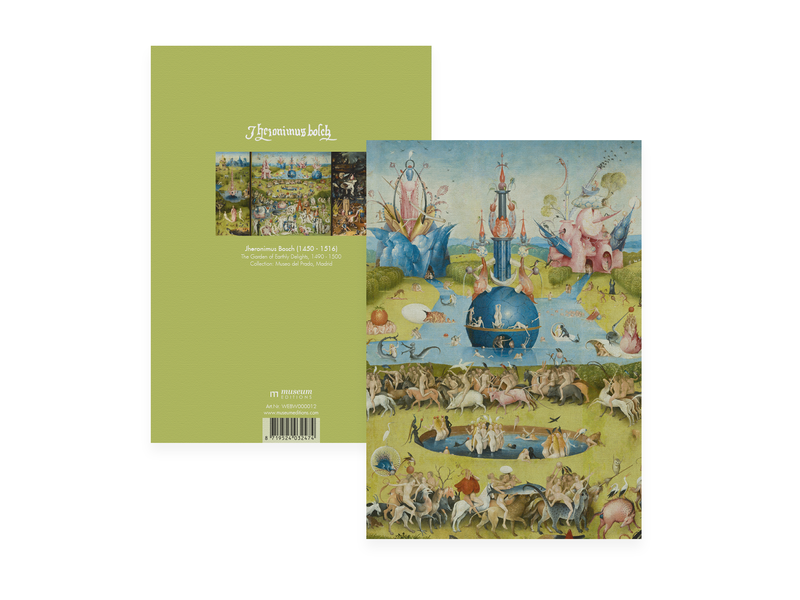 Exercise book, A5, The Garden of Earthly Delights, Jheronimus Bosch