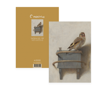 Libro de ejercicios, A5,  El jilguero, Carel Fabritius