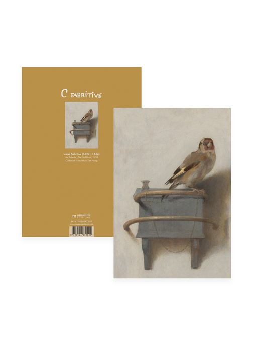 Cahier d'exercices, A5, Le Chardonneret, Carel Fabritius