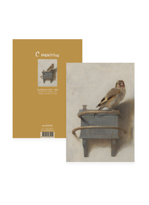 Exercise book , A5, Goldfinch, Carel Fabritius