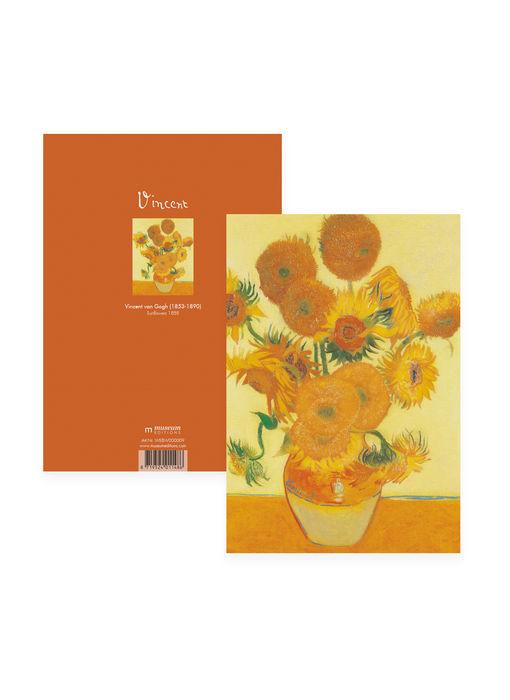 Heft, A5, Sonnenblumen, Van Gogh