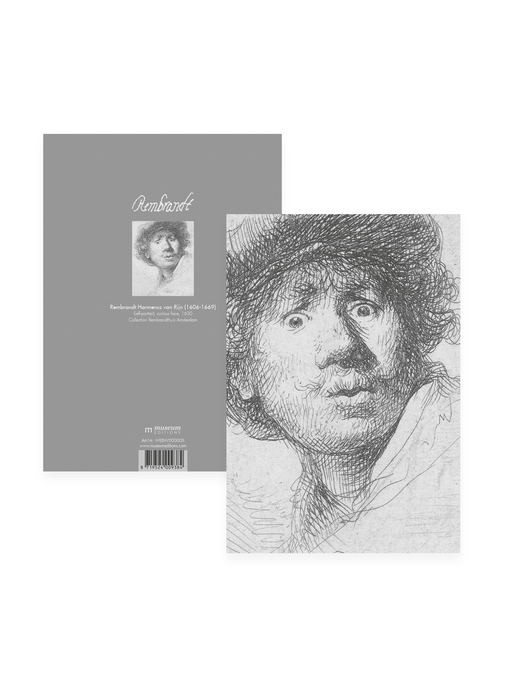 Exercise book , A5, Rembrandt, Curious Face