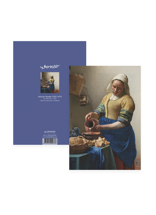 Libro de ejercicios, A5, Vermeer, Lechera