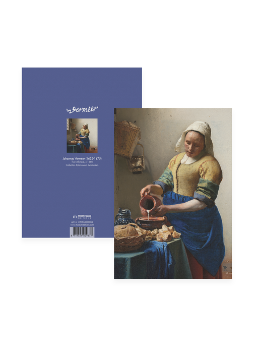 Schrift, A5, Vermeer, Melkmeid