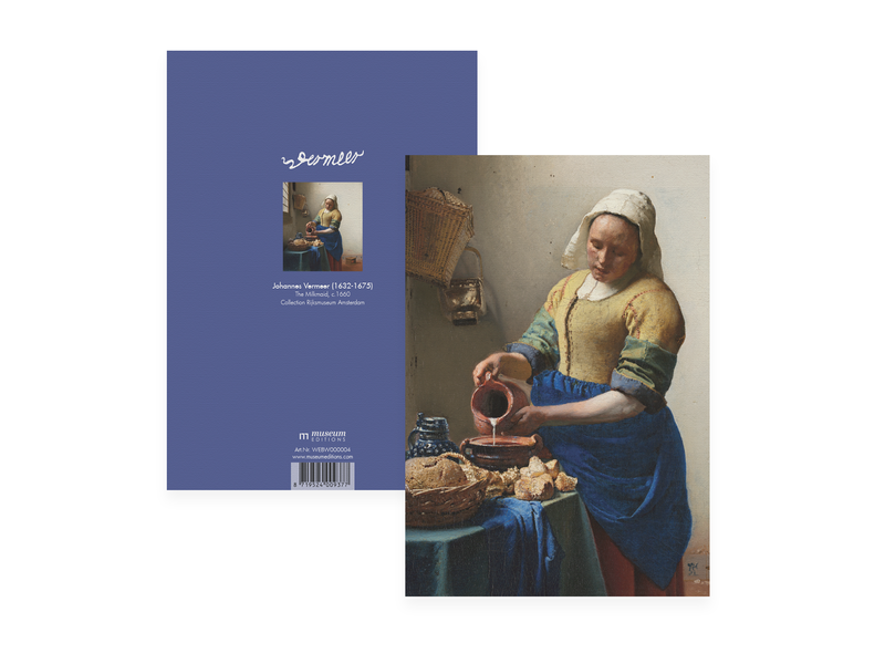 Schriftstelle, A5, Vermeer, Milchmädchen