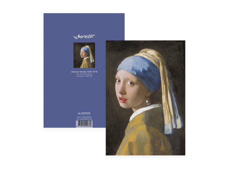 Escritura, A5, Vermeer, Chica con un arete de perla