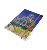 Cuaderno de tapa blanda, A5, Iglesia en Auvers-sur-Oise, Van Gogh